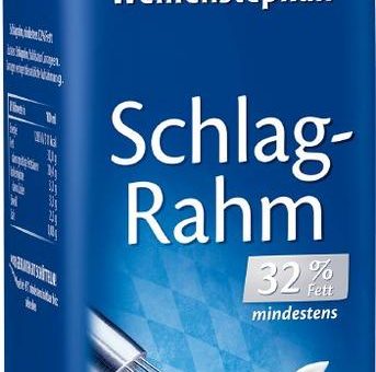 Warum der Weihenstephan Schlagrahm 32% mein Liebling ist?