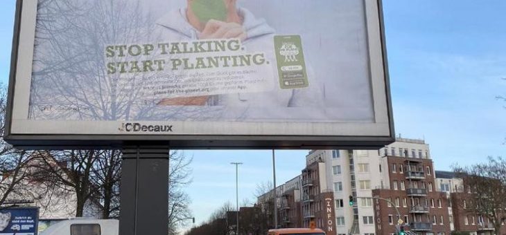 Kampagne: STOP TALKING. START PLANTING. PHD Germany und Leagas Delaney unterstützen Plant-for-the-Planet für mehr Bäume gegen die Klimakrise