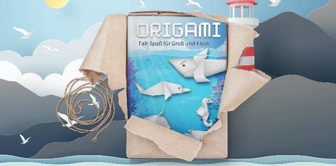 Nicolas Terrys neuestes Buch „Origami: Falt-Spaß für Groß und Klein“ ist da!