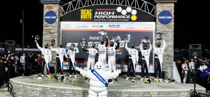 Doppelpodium für das BMW Team RLL bei den 12 Stunden von Sebring