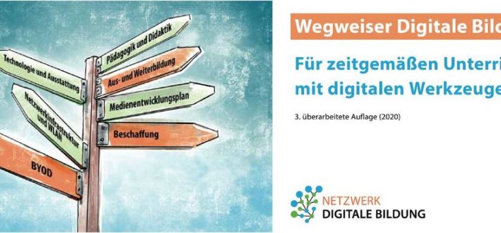 Neuauflage Wegweiser Digitale Bildung und neue Förderpartner