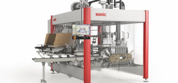SOMIC Verpackungsmaschinen: 3D-Layouts unterstreichen Linienkompetenz
