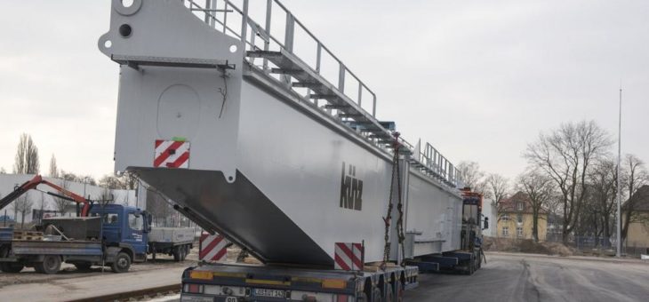 Containerterminal in Osnabrück wächst in die Höhe
