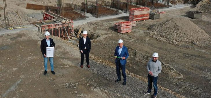 Verantwortungsvoll bauen:  KIPP nutzt bei neuem Logistikgebäude „grünen Stahl“