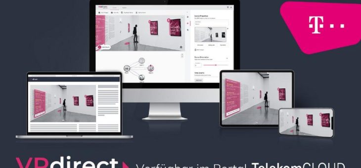 VRdirect und die Deutsche Telekom vereinbaren Technologie-Partnerschaft