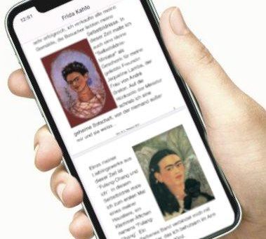 Frida Kahlo Ausstellung „Meine Geheimnisse“ jetzt als APP in Apple Store und Google Play verfügbar