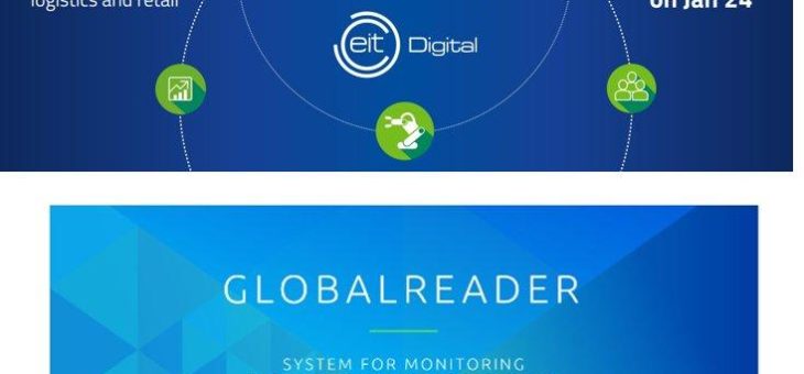 GlobalReader, ein führender Anbieter von Lösungen zur Produktivitätssteigerung beim Startup Business Speed Dating des EIT Digital am 24.1.17 in Berlin