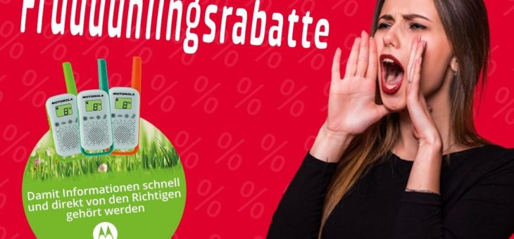 Exklusiv bei ENO: Motorola Frühlingsrabatte