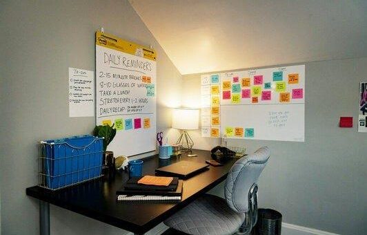 4 Tipps für einen produktiven Alltag mit der Post-it Flex Write Whiteboard Folie