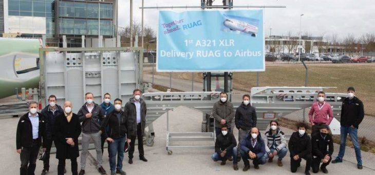 Neuer Langstreckenjet von Airbus mit Baugruppen von RUAG Aerostructures