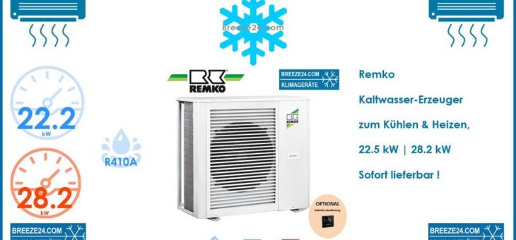 Remko RVS 260 DC Kaltwasser-Erzeuger 22,5 kW 400 V