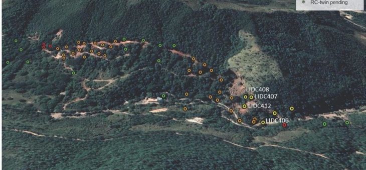 Solide Ergebnisse der Infill-Bohrungen im Bereich des Tagebaus La India: 17,4 m mit 3,27 g/t Gold, einschließlich 2,1 m mit 15,13 g/t Gold