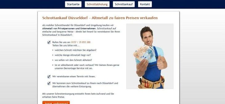 Aus Alt mach Neu: Recycling fördern mit Schrottankauf in Düsseldorf
