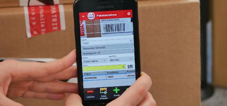 Mit Smartphones Ihren Paketshop digitalisieren