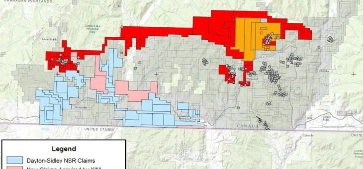 Ximen erwirbt NSR Royalty über 15.000 Hektar und 3.800 Hektar zusätzlicher Mineralkonzessionen im historischen Greenwood Mining Camp