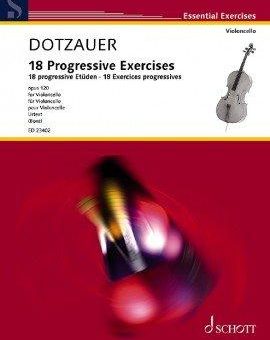 Justus Johann Friedrich Dotzauer: 18 progressive Etüden