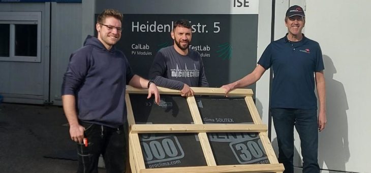 Dachdecker-Bildungszentrum BW in Solar-Forschungsprojekt eingebunden