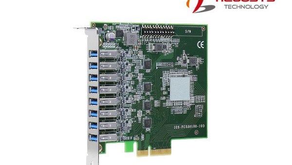 Neousys vor Markteinführung der Bilddigitalisierer-Karte PCIe-USB381F mit USB 3.1 (Gen 1)