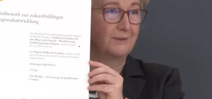 Regionales Entwicklungskonzept und drei Leuchtturmprojekte ausgezeichnet