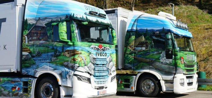 IVECO S-WAY 570 – ganz schön viel Holz