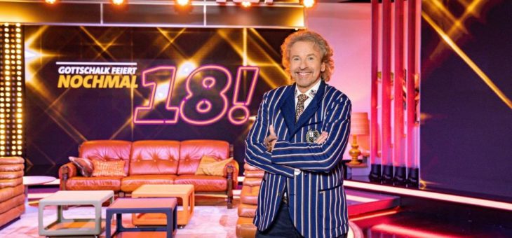 „Gottschalk feiert: Nochmal 18!“geht an den Start