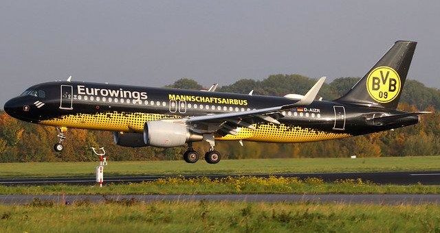 Dortmund wird offizieller Heimatflughafen des „BVB Mannschafts-Airbus“