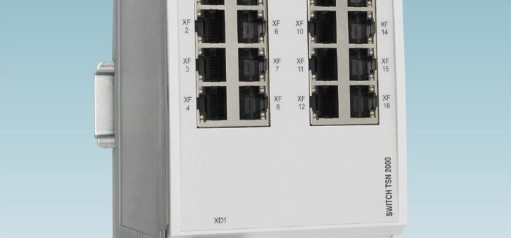 Echtzeitfähige Managed Switches für Time Sensitive Networking
