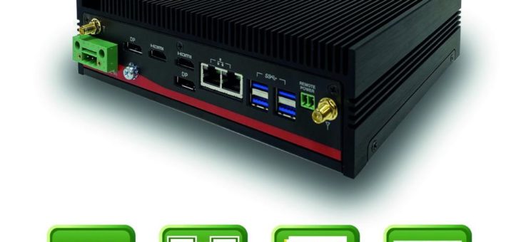Lüfterloser Embedded PC mit Tiger Lake SoC