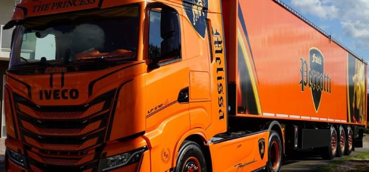 IVECO und Autotrasporti Perrotti präsentieren „The Queen“ und „The Princess“
