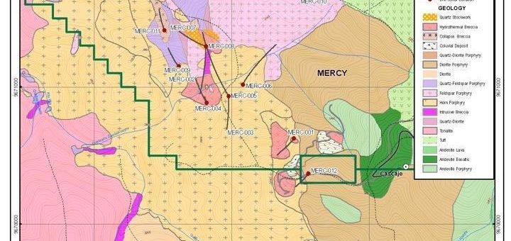 ADVENTUS und SALAZAR geben die restlichen Bohrlochergebnisse des PIJILI-Projekts bekannt, die durch 18,55 Meter mit 0,99 % Kupfer, 0,25 g/t Gold, 0,03 % Molibdän, 189,8 g/t Silber und 0,23 % Wolfram hervorgehoben werden