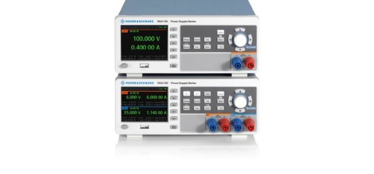 Neue R&S NGA100 Serie bietet lineare Präzision in der Standardnetzgeräteklasse