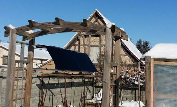 Solaranlage Gartenhaus