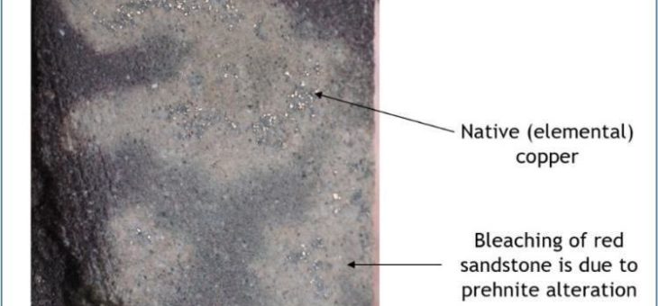 Aurania durchschneidet sedimentgebundenes Kupfer auf Tsenken N1 in Ecuador