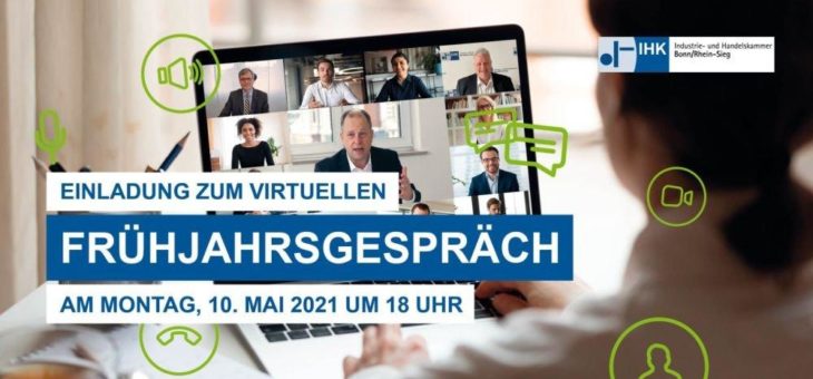 Virtuelles Frühjahrsgespräch am 10. Mai