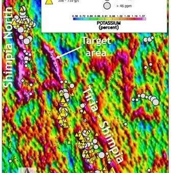 Aurania bestätigt Neuentdeckung und erweitert Tiria-Shimpia auf 22 km