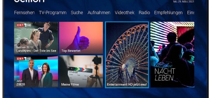 ocilion startet Entertainment HD Paket