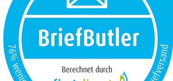 76% weniger CO2-Emissionen – BriefButler verbessert den ökologischen Fußabdruck