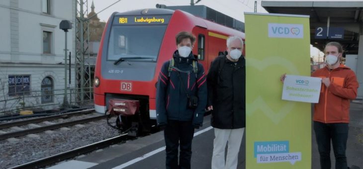 VCD: Schusterbahn zur leistungsfähigen nördlichen Stuttgarter Tangentialbahn ausbauen