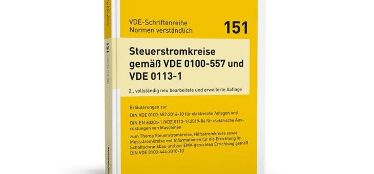 Das einzige Fachbuch zu Anforderungen für Hilfs- und Steuerstromkreise