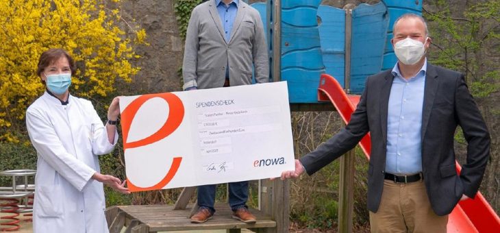 Enowa AG spendet für die Frühchen der Missio Kinderklinik