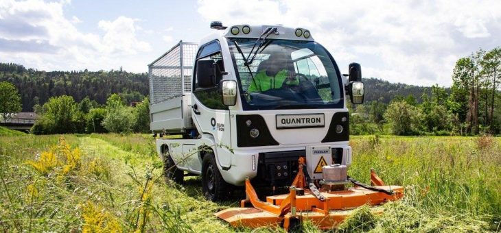 Quantron AG präsentiert den umweltfreundlichen Allrounder Q-ELION  in zwei Varianten