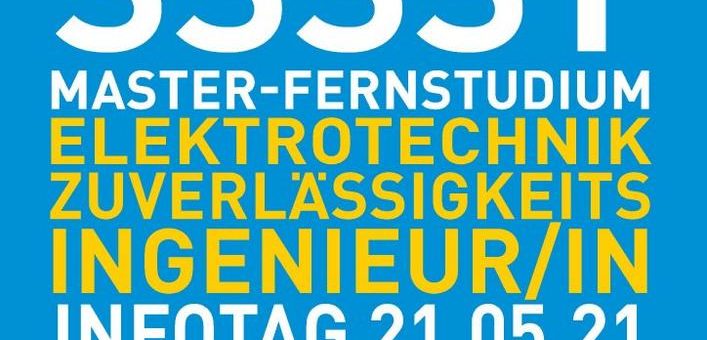 Fernstudium Elektrotechnik (M.Sc.) und Zuverlässigkeitsingenieurwesen (M.Eng.)