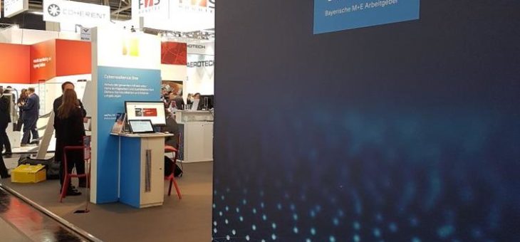 sayTEC mit der bayme auf der productronica in München