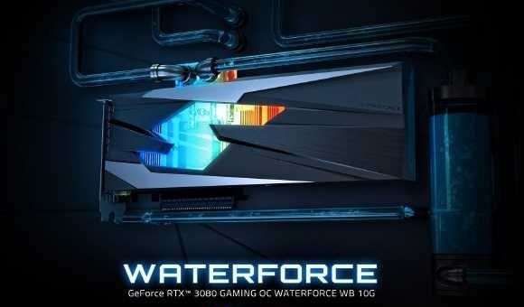 GIGABYTE veröffentlicht die GeForce RTX™ 3080 GAMING OC WATERFORCE WB 10G Grafikkarte