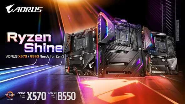 Entfessle das volle Potential der AMD RyzenTM 5000 Prozessoren mit dem neuen GIGABYTE BIOS für die AMD 500 Motherboards