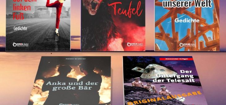Vorausfantasien und Zukunftsromane sowie Wasser für Max, ein großer Bär und eine Studentin- Fünf E-Books von Freitag bis Freitag zum Sonderpreis