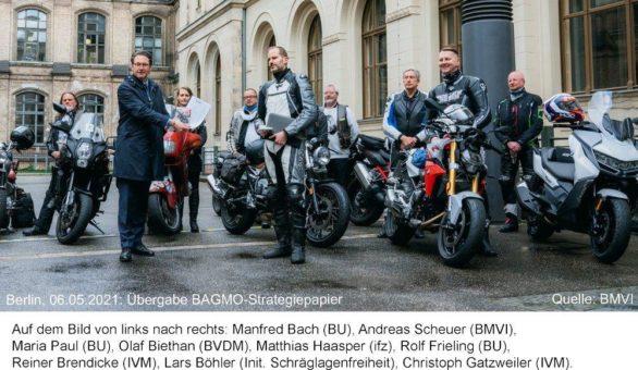 Bundesverkehrsminister Andreas Scheuer empfängt BAGMO-Delegation in Berlin