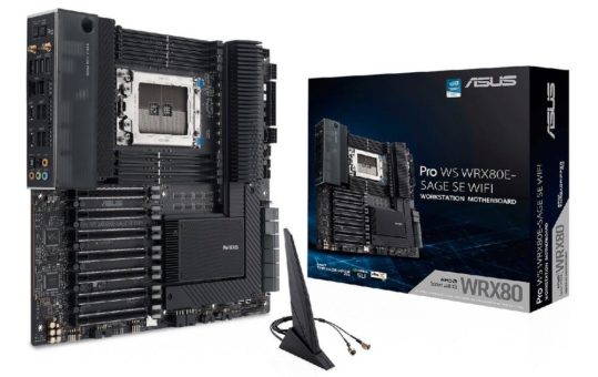 ASUS kündigt das WRX80 Workstation-Mainboard für AMD Ryzen Threadripper PRO Prozessoren an