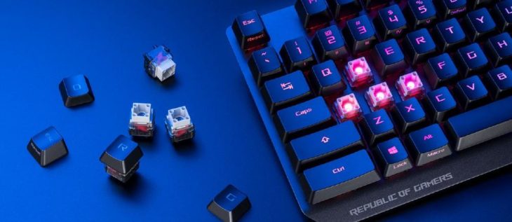 Die erste Gaming-Tastatur mit ROG Switches ist jetzt erhältlich
