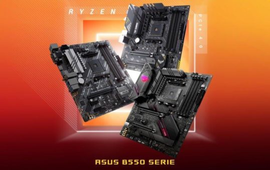 Die neuen ASUS-Mainboards mit AMD B550 Chipsatz